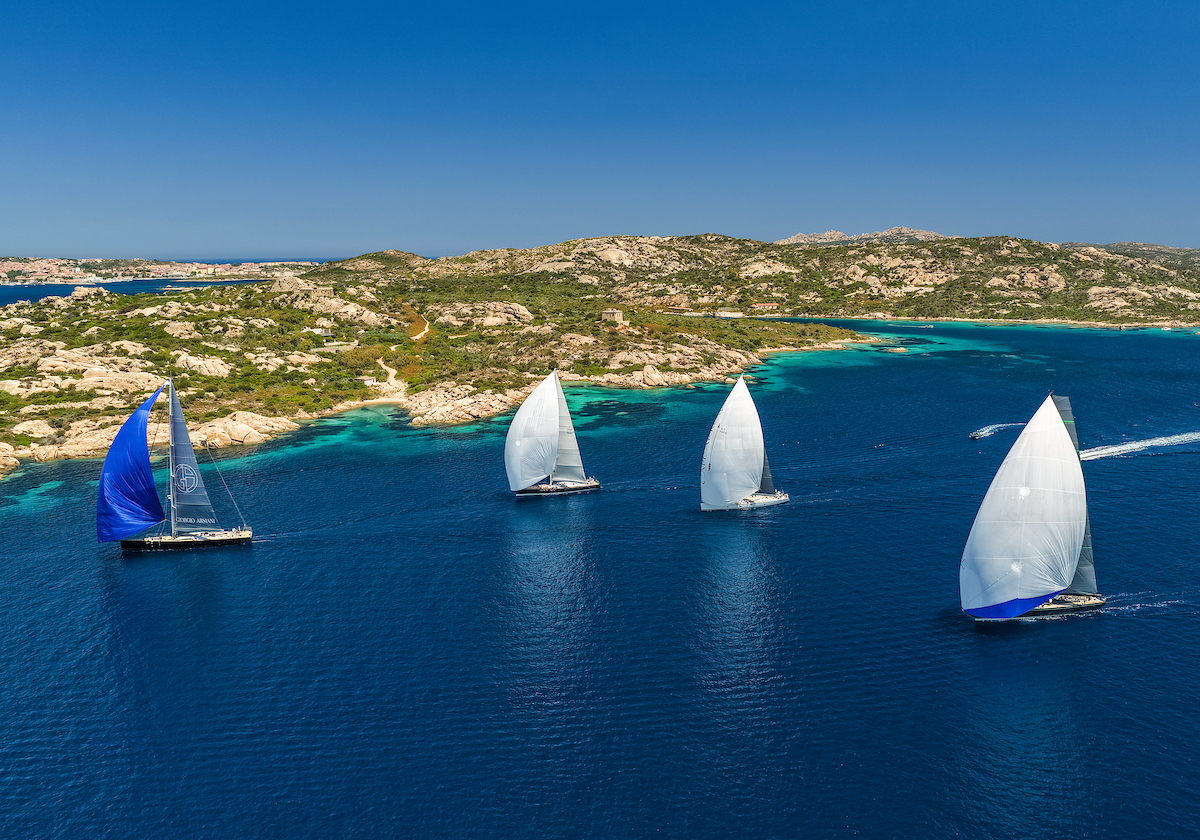 Giorgio Armani Superyacht Regatta, 20th edition of the Southern Wind RendezVous, 2026. Organised by the Yacht Club Costa Smeralda. © Sailing Energy / Southern Wind 27 May, 2026